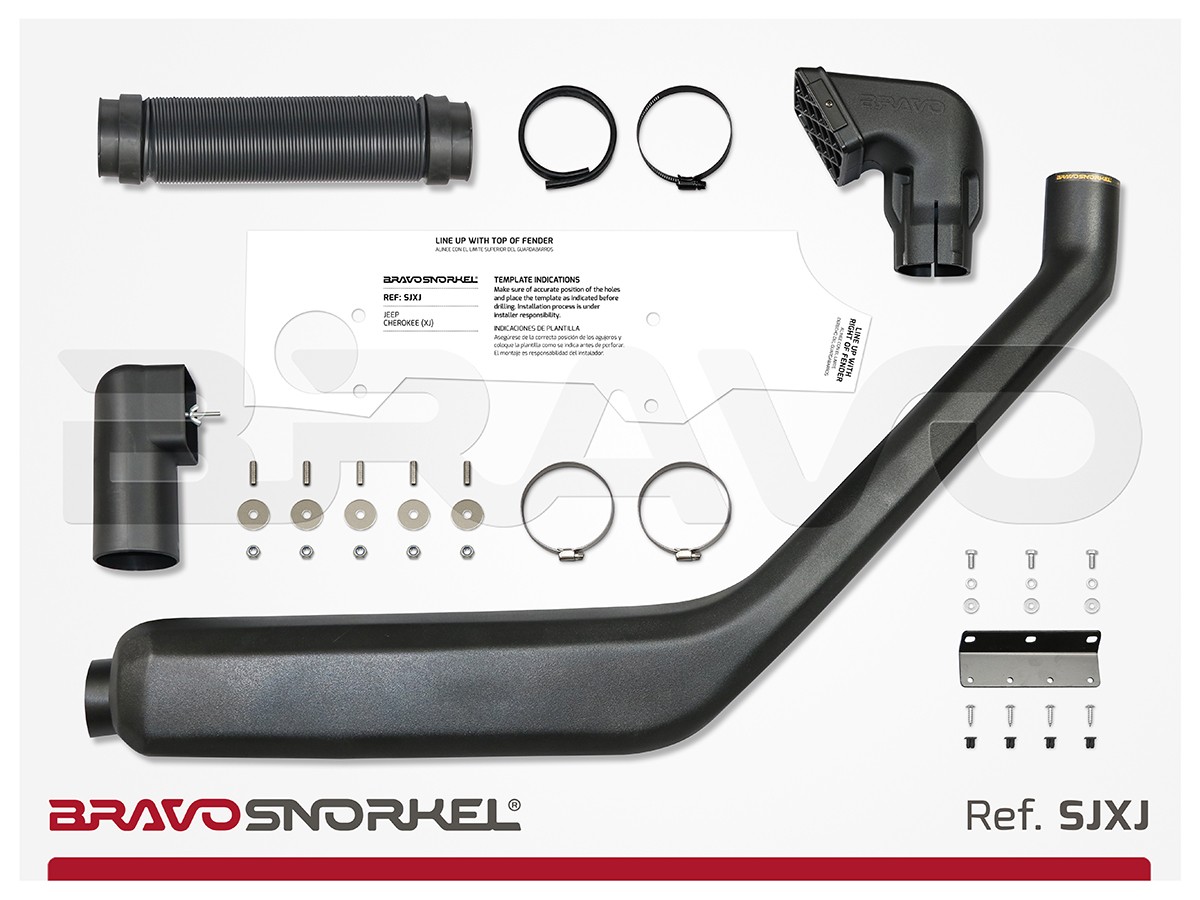 SNORKEL BRAVO - JEEP CHEROKEE XJ (1985 - 2001)