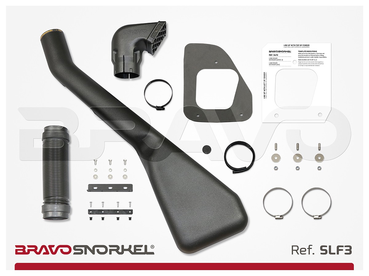 SNORKEL BRAVO - LAND ROVER SERIES 3 (1979 - 1989) / DEFENDER 300 (1994 - 1998)