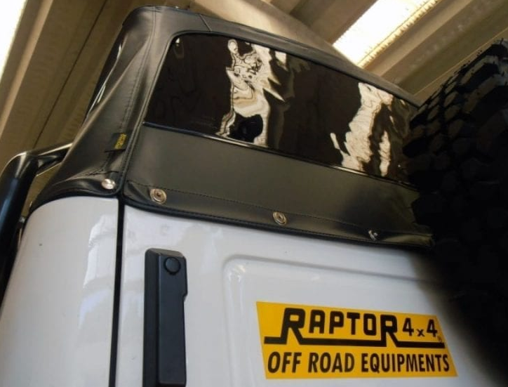 Capota de Lona Preta “Janelas Escuras” Raptor 4×4 Samurai - Image 3