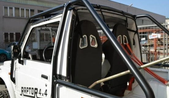 Capota de Lona Preta “Bikini” Raptor 4×4 Suzuki Samurai - Image 3