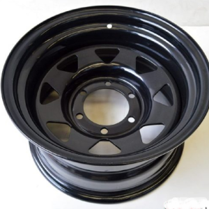 Jante Ferro Tyrex 8×15 ET-30 “Black” Furação Japonesa