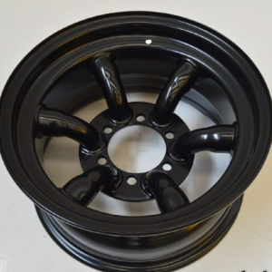 Jante Ferro Tyrex 7×16 ET-25 “Tubular Black HD” Fur. Japonesa