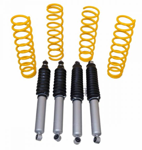 Kit de Suspensão +5/6 cm “Medium Load” Raptor 4×4 Jimny (até 2018)