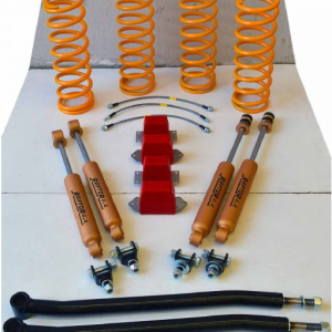 KIT DE SUSPENSÃO RAPTOR 4X4 "SHARK +5CM" DEFENDER 110/130