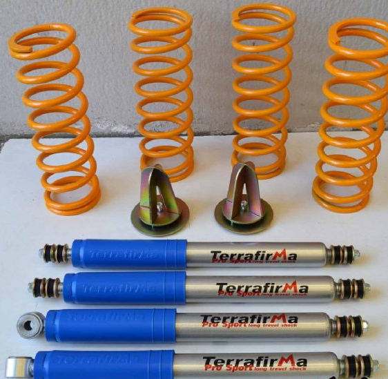 Kit de Suspensão “Raptor 4×4/Terrafirma +5cm” Land Rover (carga dura)