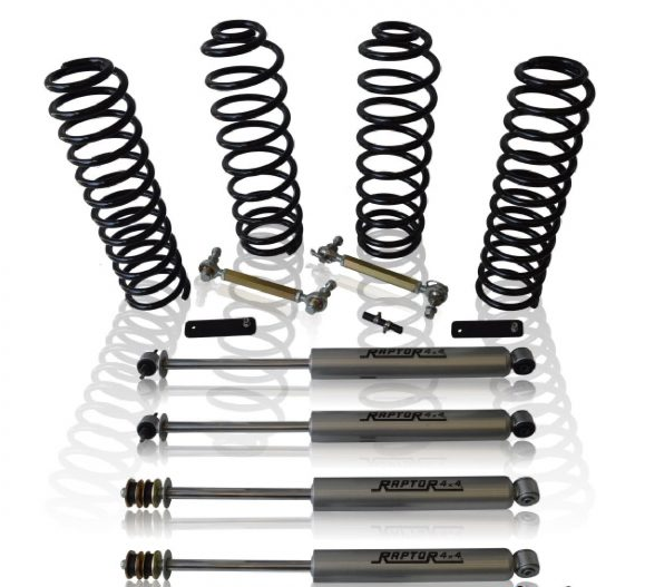 Kit de Suspensão “+8 cm” Raptor 4×4 Jeep Wrangler JK Longo