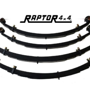 Kit 4 Molas Reforçadas FRENTE/TRÁS Raptor 4×4 “+5cm” Patrol 160