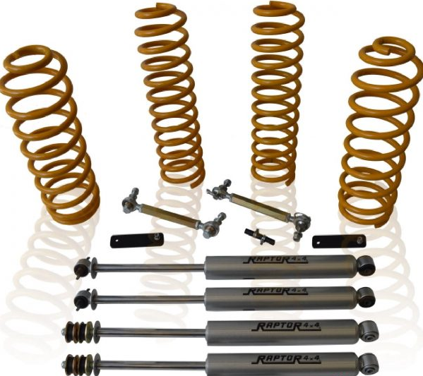 Kit de Suspensão “+12 cm” Raptor 4×4 Jeep Wrangler JK Curto