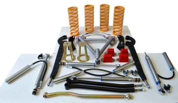 KIT DE SUSPENSÃO RAPTOR 4X4 "TRACTION EXTREME EVO+10CM" DEFENDER 110/130